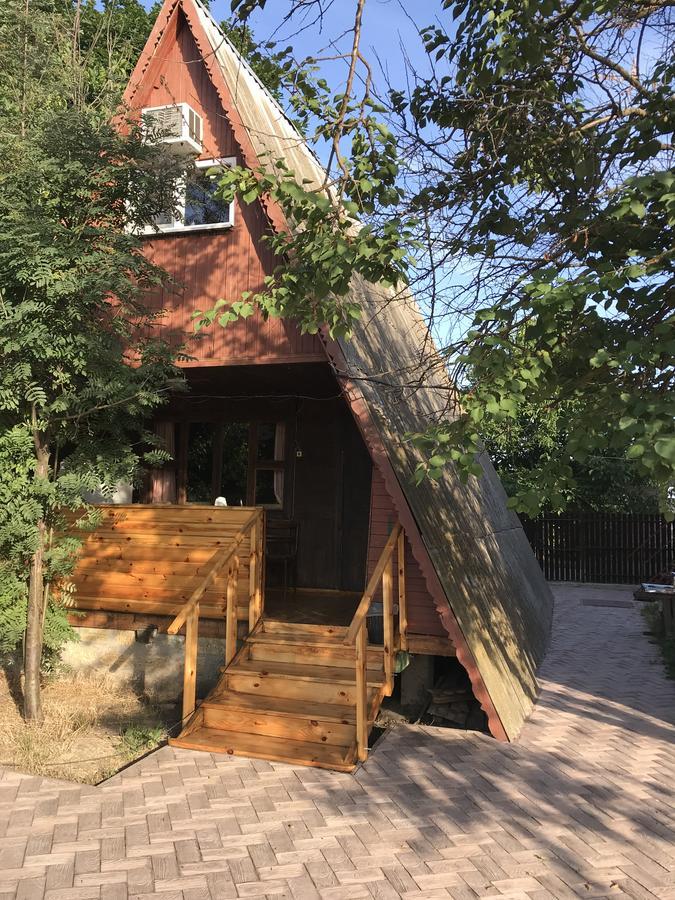 Номера В Деревянных Домиках Hotel Fontanka Bagian luar foto